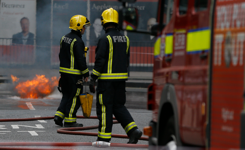 Illustration for article titled A Fire Has Raged Beneath London For 24 Hours Straight